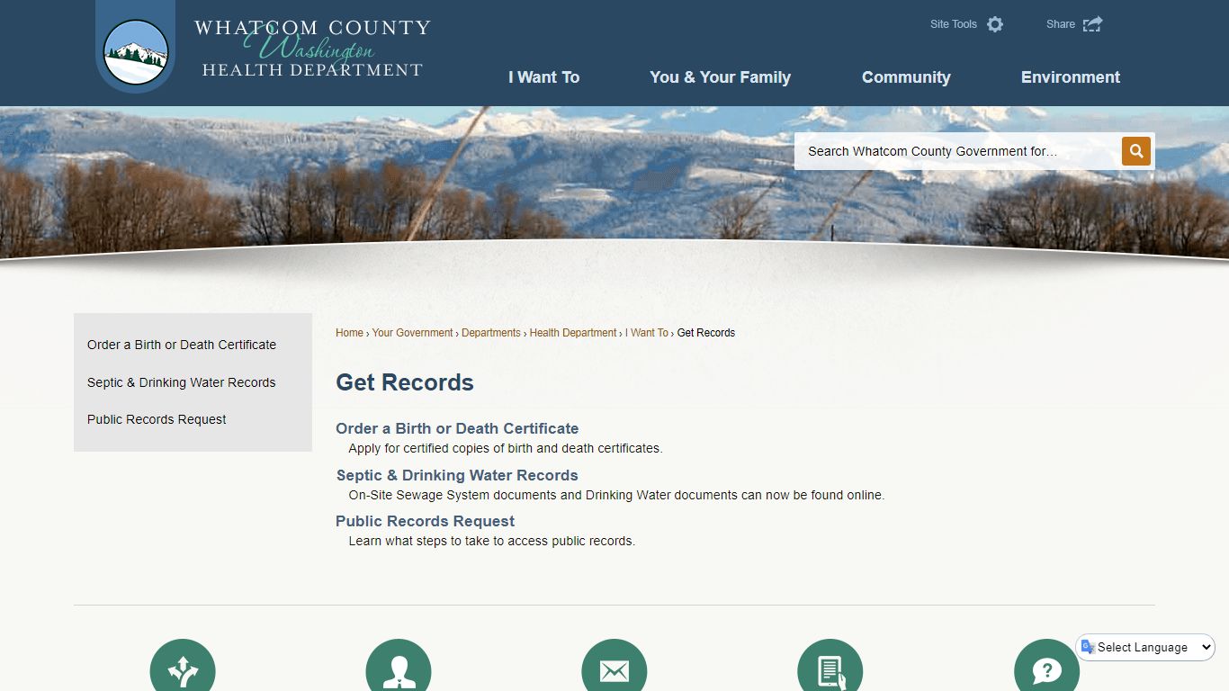 Get Records | Whatcom County, WA - Official Website