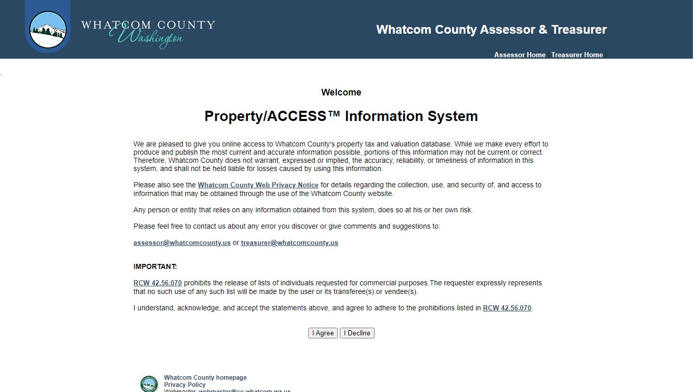 Whatcom County Real Property